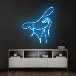 elegant lady led neon sign light 3