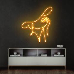 elegant lady led neon sign light 4