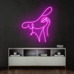 elegant lady led neon sign light 5