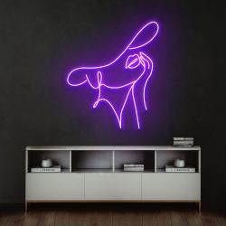 elegant lady led neon sign light 6