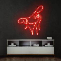 elegant lady led neon sign light 7