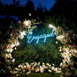 engaged led neon sign light 2