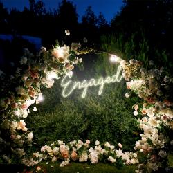 engaged led neon sign light 8