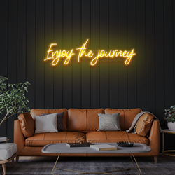 enjoy the journey led neon sign light 4