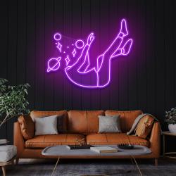 falling into space led neon sign light 5