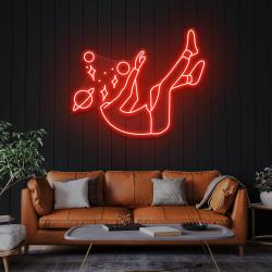 falling into space led neon sign light 6