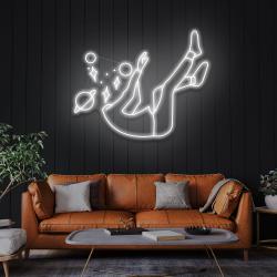 falling into space led neon sign light 7
