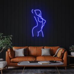 female pose led neon sign light 1