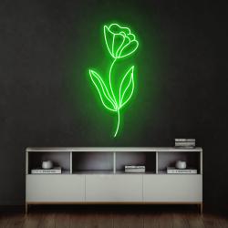 flower line led neon sign light 2
