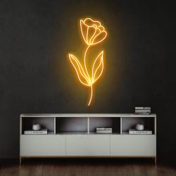 flower line led neon sign light 4