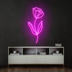 flower line led neon sign light 5