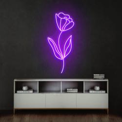 flower line led neon sign light 6