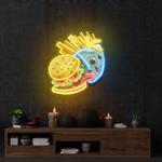 food monster artwork led neon sign light 0
