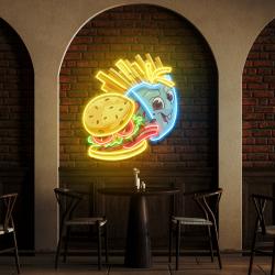 food monster artwork led neon sign light 1