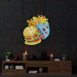 food monster artwork led neon sign light 3