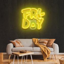 friday artwork led neon sign light 1