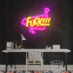 fuck artwork led neon sign light 1