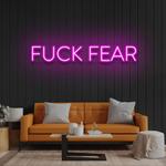 fuck fear led neon sign light 0