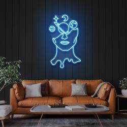 galaxy brain led neon sign light 7