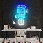 game boy artwork led neon sign light 0