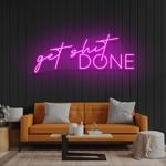get shit done led neon sign light 0
