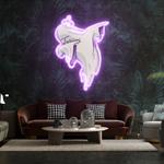 ghost dab art work led neon sign light 0