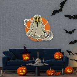 ghost halloween artwork led neon sign light 3