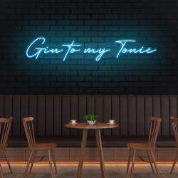 gin to my tonic led neon sign light 3