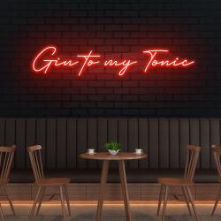 gin to my tonic led neon sign light 6