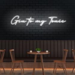 gin to my tonic led neon sign light 7