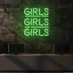 girls girls girls led neon sign light 6