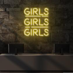 girls girls girls led neon sign light 8