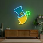 goblins luck saint patricks day artwork led neon sign light 1 0