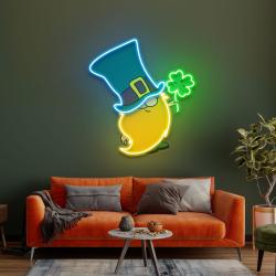 goblins luck saint patricks day artwork led neon sign light 1 2