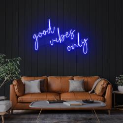 good vibes only 2 led neon sign light 1