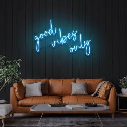 good vibes only 2 led neon sign light 3
