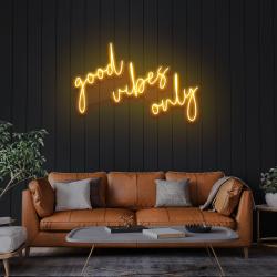 good vibes only 2 led neon sign light 4