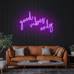 good vibes only 2 led neon sign light 5