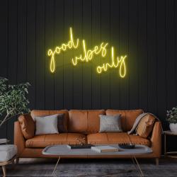 good vibes only 2 led neon sign light 8