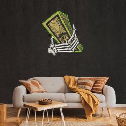 hand money artwork led neon sign light 3