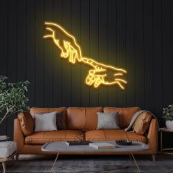 hand of god led neon sign light 5