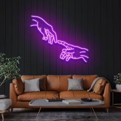 hand of god led neon sign light 6