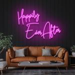 happy ever after led neon sign light 0