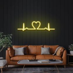 heart beat led neon sign light 8