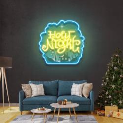 holy night xmas led neon sign light 2