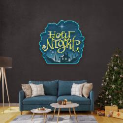 holy night xmas led neon sign light 3