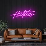hustle led neon sign light 0