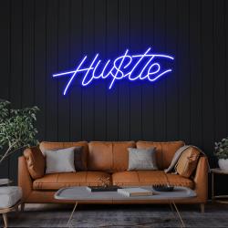 hustle led neon sign light 1