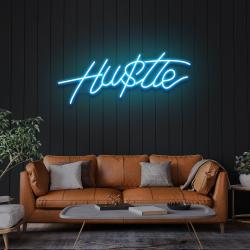 hustle led neon sign light 2