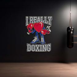 i really love boxing neon wall artwork led neon sign light 3